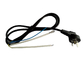 Kundengebundenes Farbe-/Länge Ccc-Netzanschlusskabel 10a 250v mit dem 3 Zinken-Stecker fournisseur