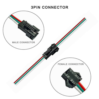 des Verbindungsstück-3pin elektrische Bescheinigung ISO 9000 Kabelbaum UL-TS-16949