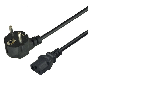 Haushaltsgerät 6ft 3 Netzanschlusskabel-europäischer Standard Pin Wechselstrom-Stromkabel-16A