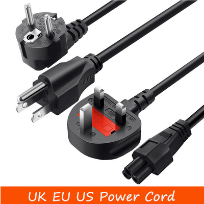 Des Haushaltsgerät-ASTA Großbritannien Netzanschlusskabel 1m 1.5m 2m Großbritannien 3 PIN Power Cable